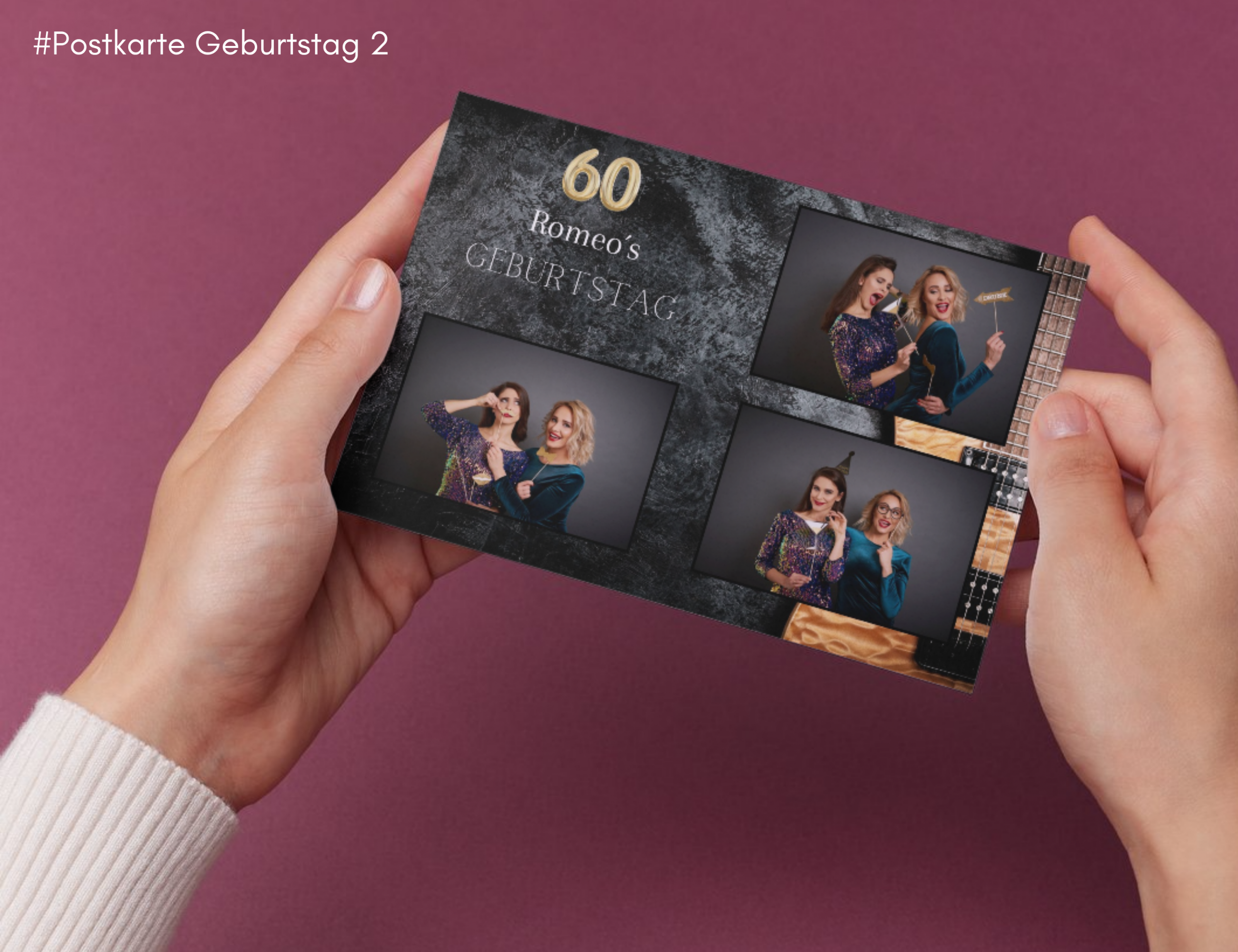Geburtstag Postkarte 2