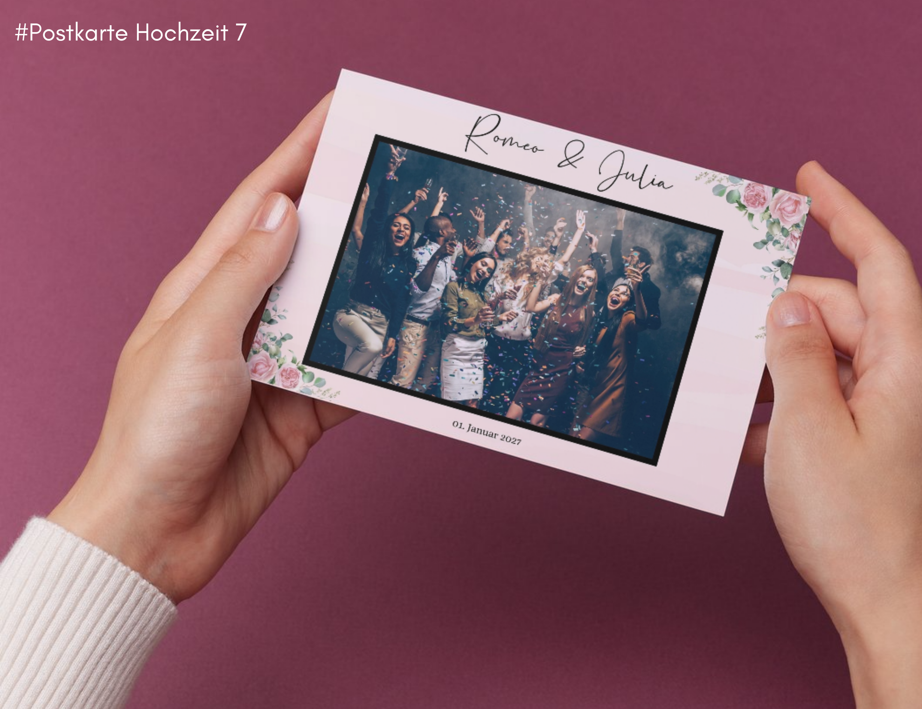 Hochzeit Postkarte 7