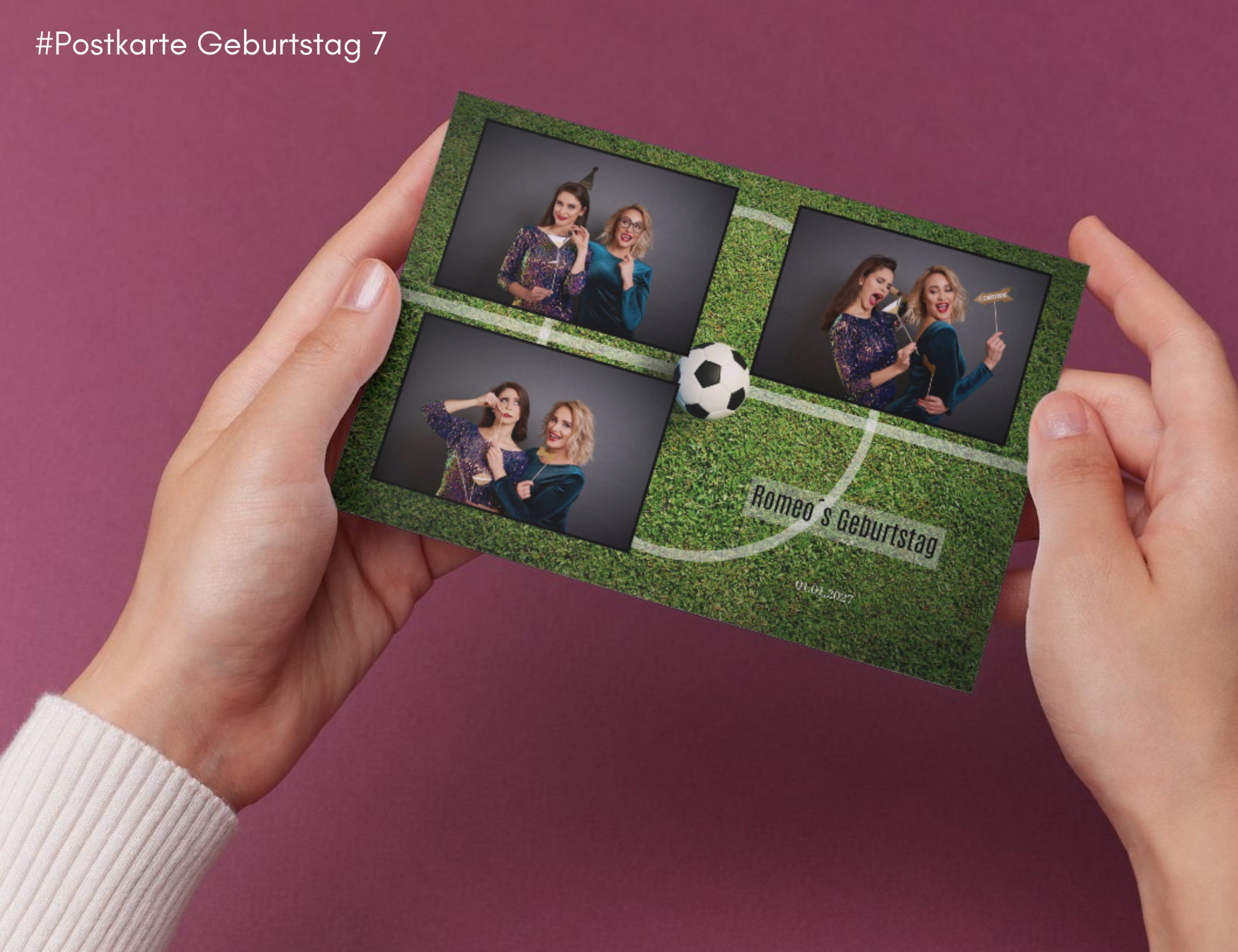Geburtstag Postkarte 7